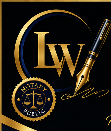 Locd N Wright Ink & Seal notary seal